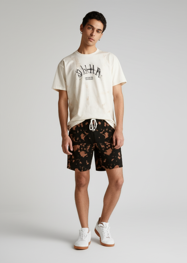 Unisex Tie Dye Shorts