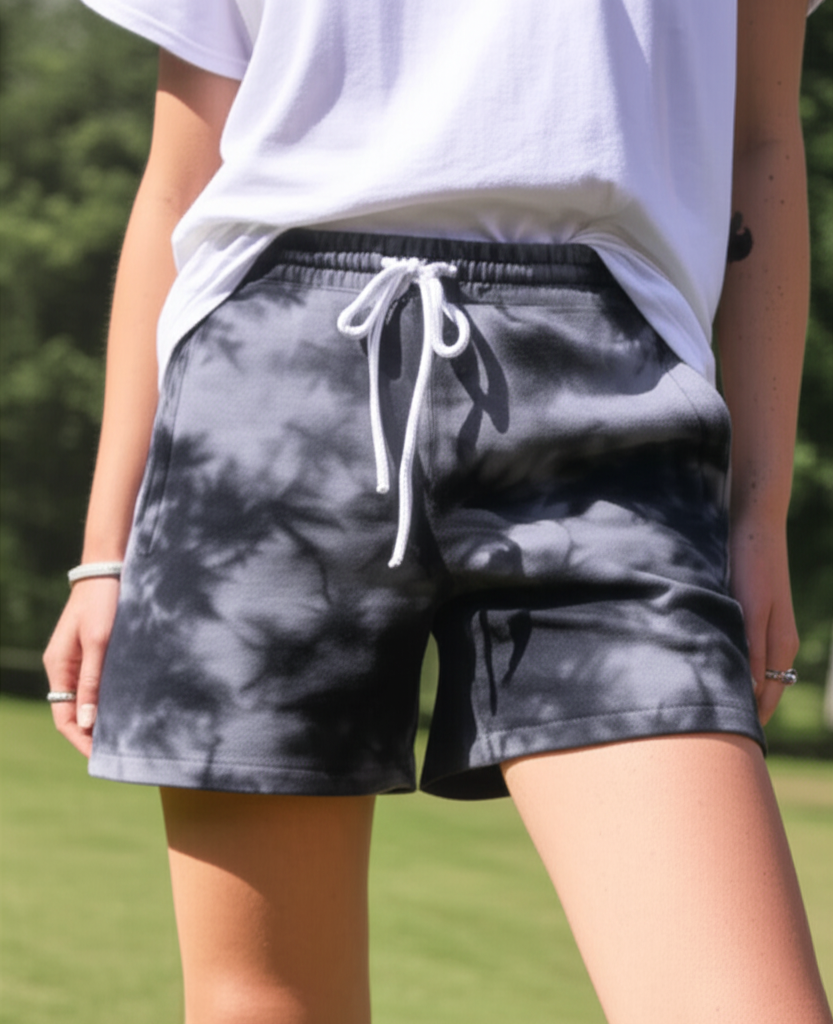 Unisex Tie Dye Shorts