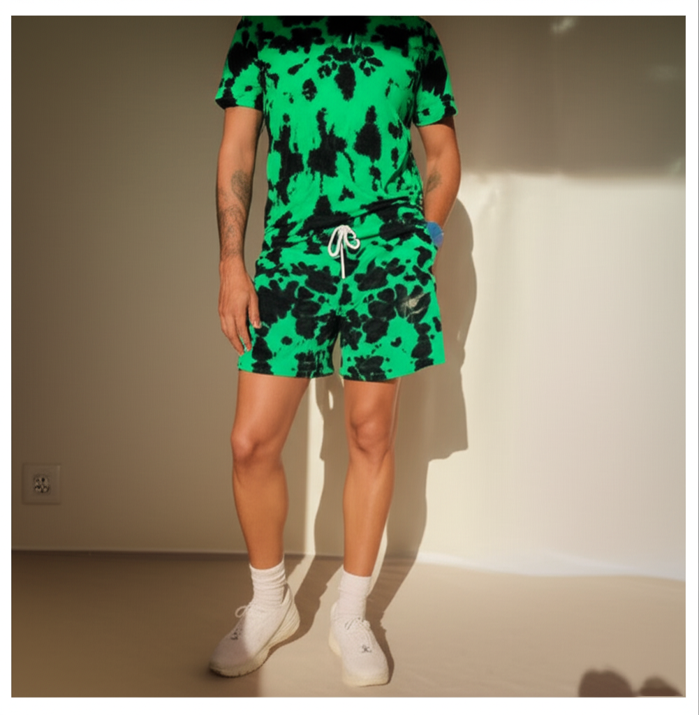 Unisex Tie Dye Shorts