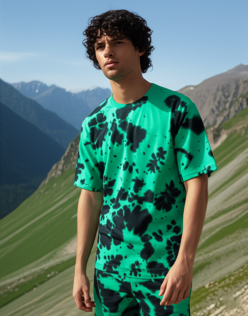 Unisex Tie Dye Oversized T-Shirt