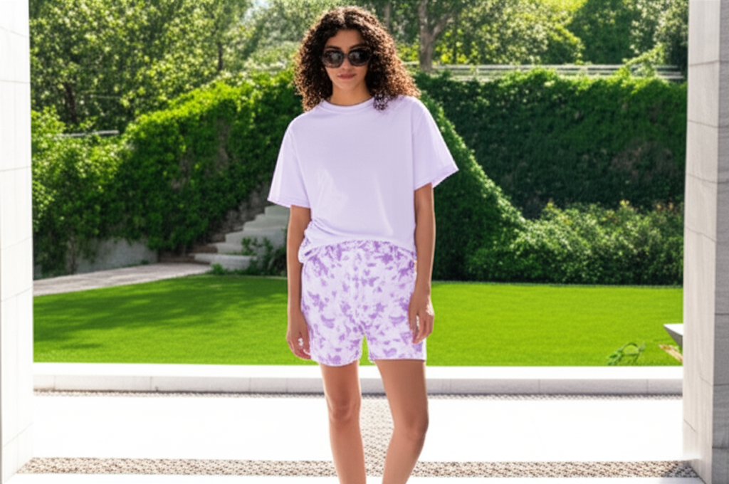 Unisex Tie Dye Shorts